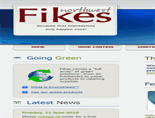 Tablet Screenshot of fikesnorthwest.com